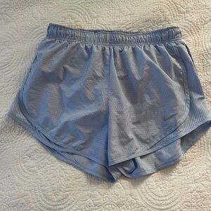 Nike Women's Sky Blue Athletic Shorts